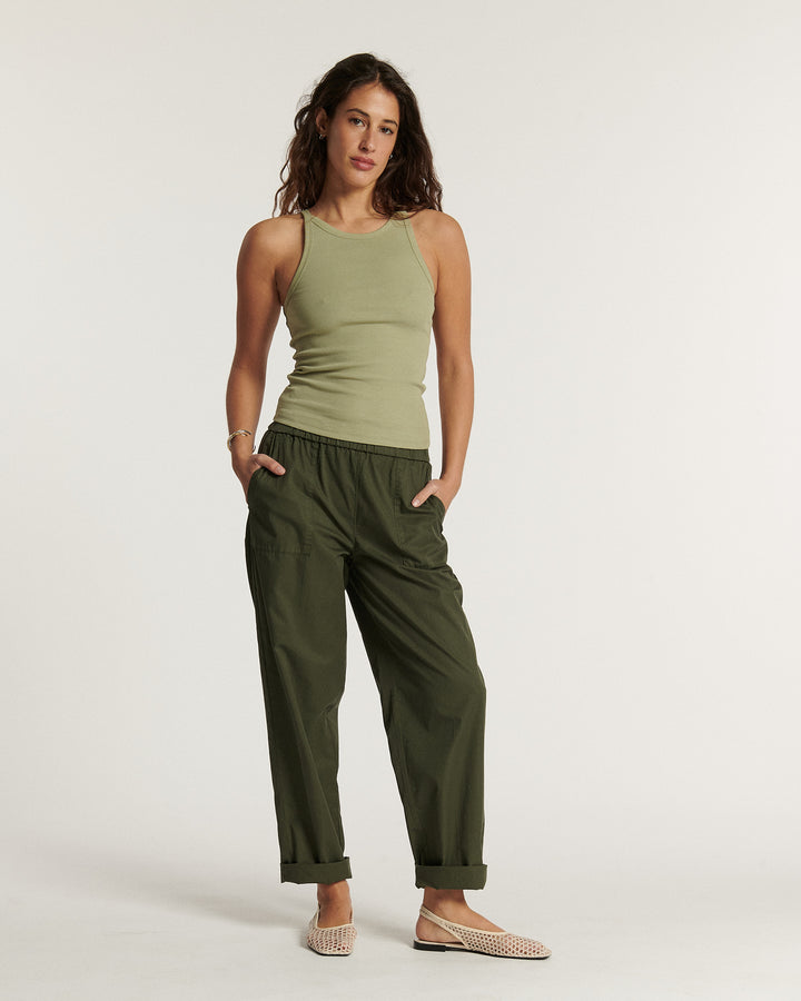 LAB DIP | Milpa Popeline Carrot Pants - Khaki