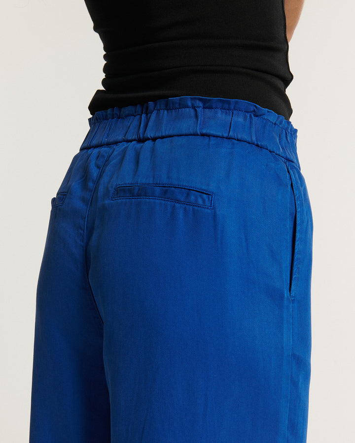 LAB DIP | Napa Tencel Wide-Leg Pant - Outre-Mer Blue