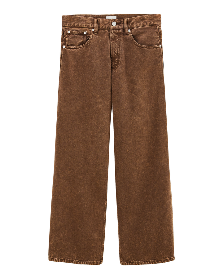 Lab Dip | River Denim Dye Jeans - Relaxed Wide Leg Cafe