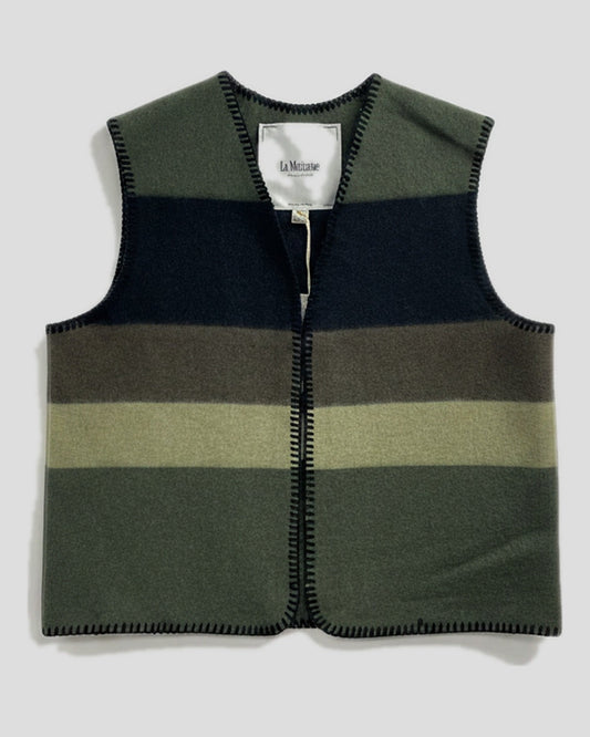LA Mericaine | Sculptural Sleeveless Vest Navajo