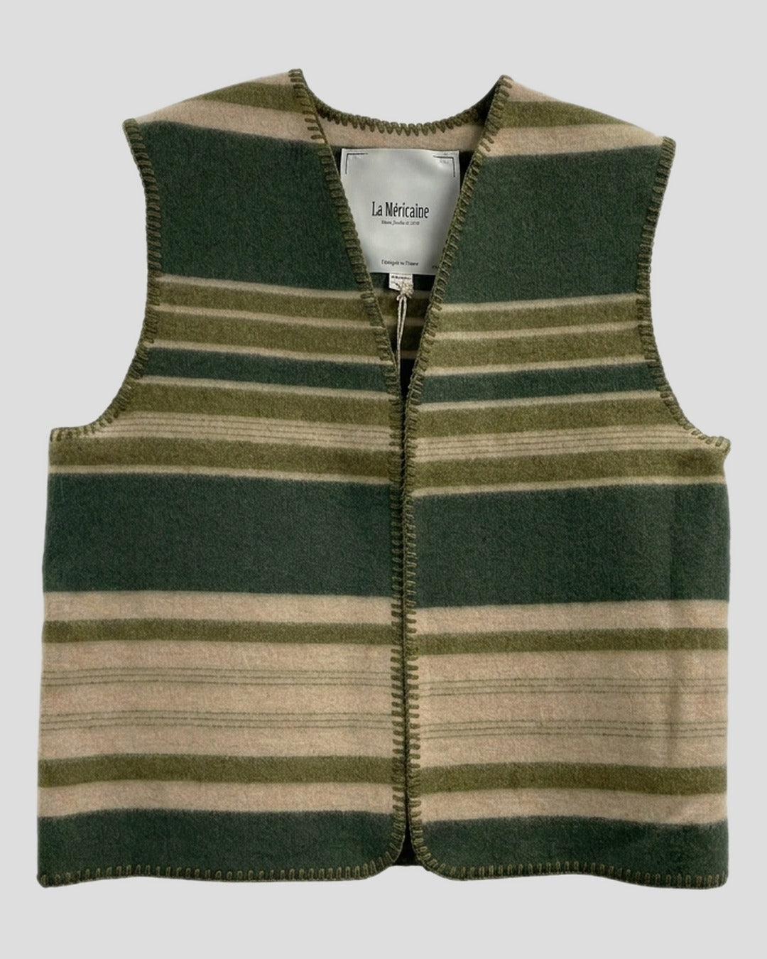 La Mericaine | Gilet Lm - Sleeveless Architectural Vest Utes