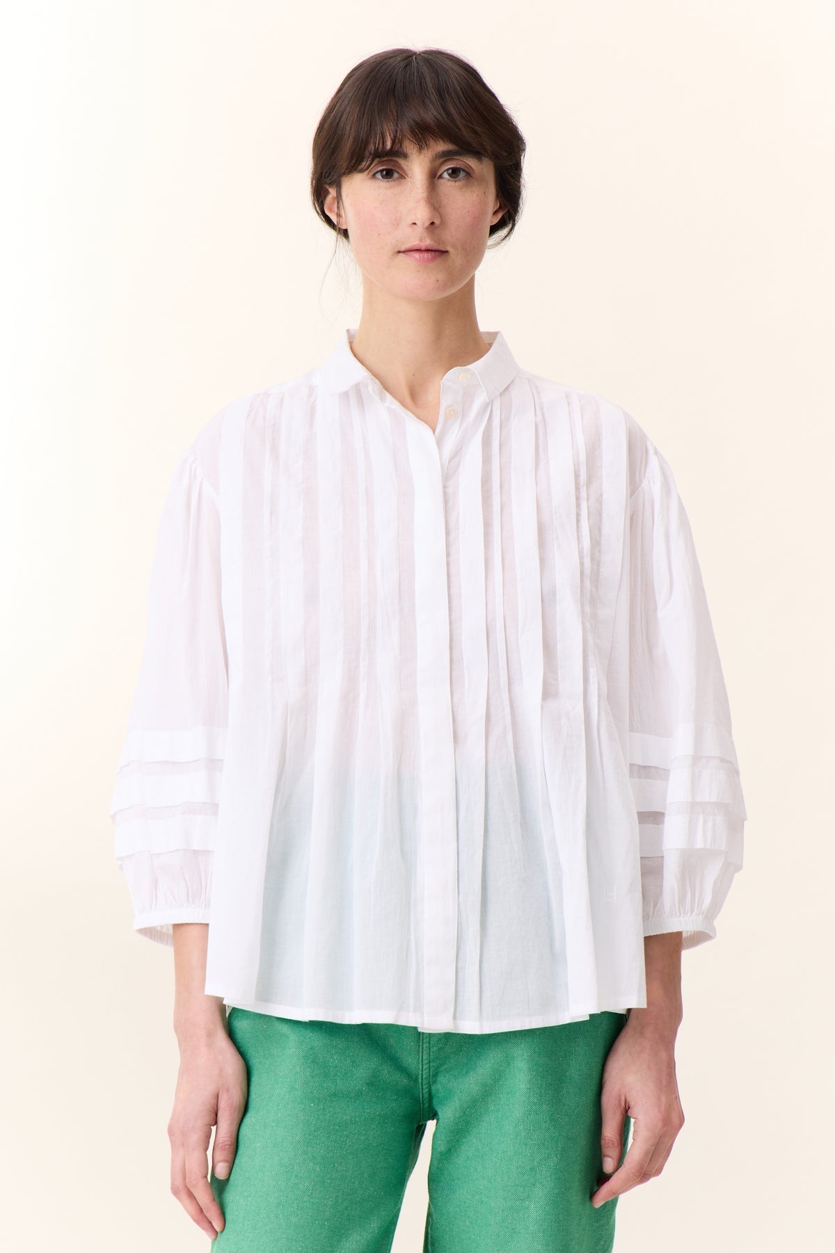 Blouse Chimi Tc1 Chimi Tc160 Plea White
