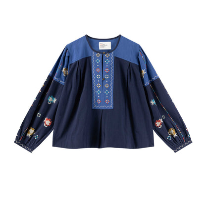 Blouse Chuki Tc1 Chuki Tc139 Brd Blue
