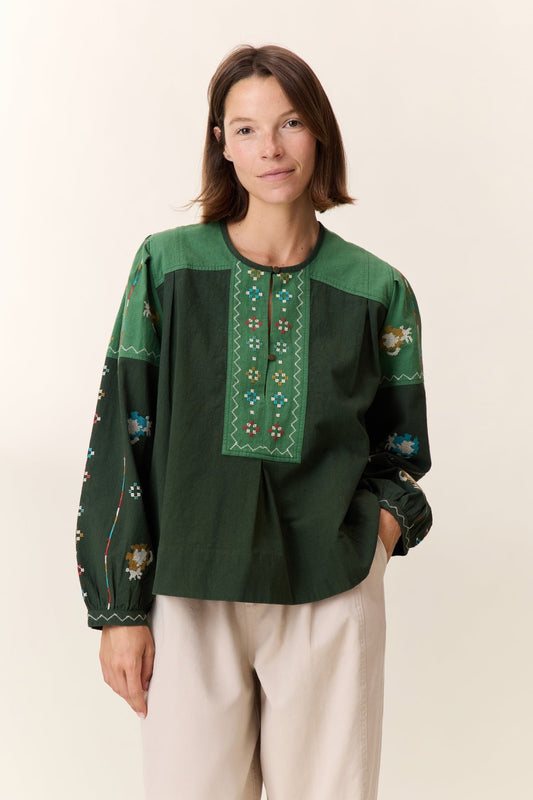 Blouse Chuki Tc1 Chuki Tc139 Brd Green