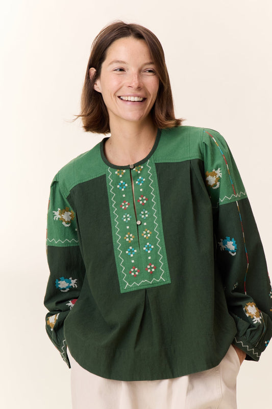 Blouse Chuki Tc1 Chuki Tc139 Brd Green