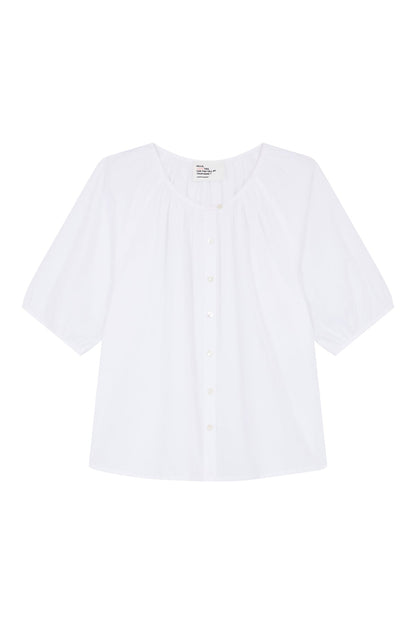 Blouse Cool Tc16 Cool Tc160 Pleat White
