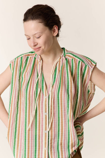 Blouse Coti Tc209 Strp Multi