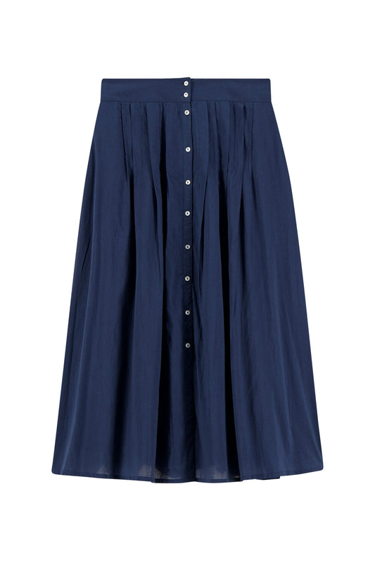 Skirt Joni Tc160 Joni Tc160 Pleat Black-Iris