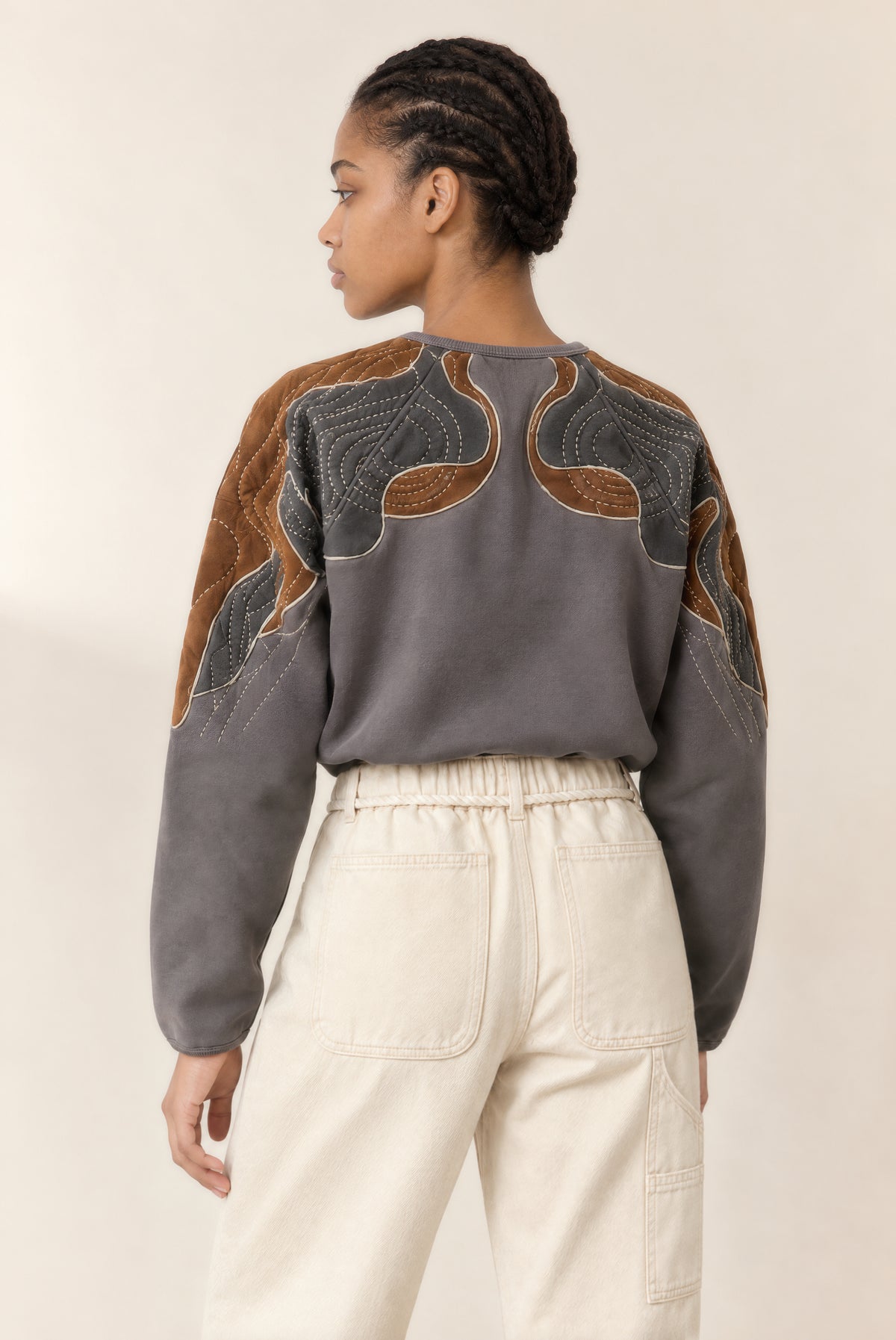 Leon & Harper | Organic Cotton Sweatshirt - Grey