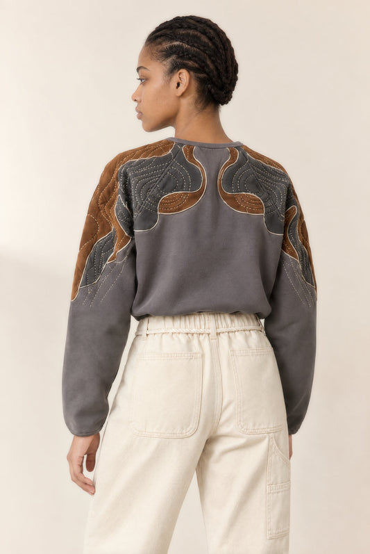 Leon & Harper | Organic Cotton Sweatshirt - Grey