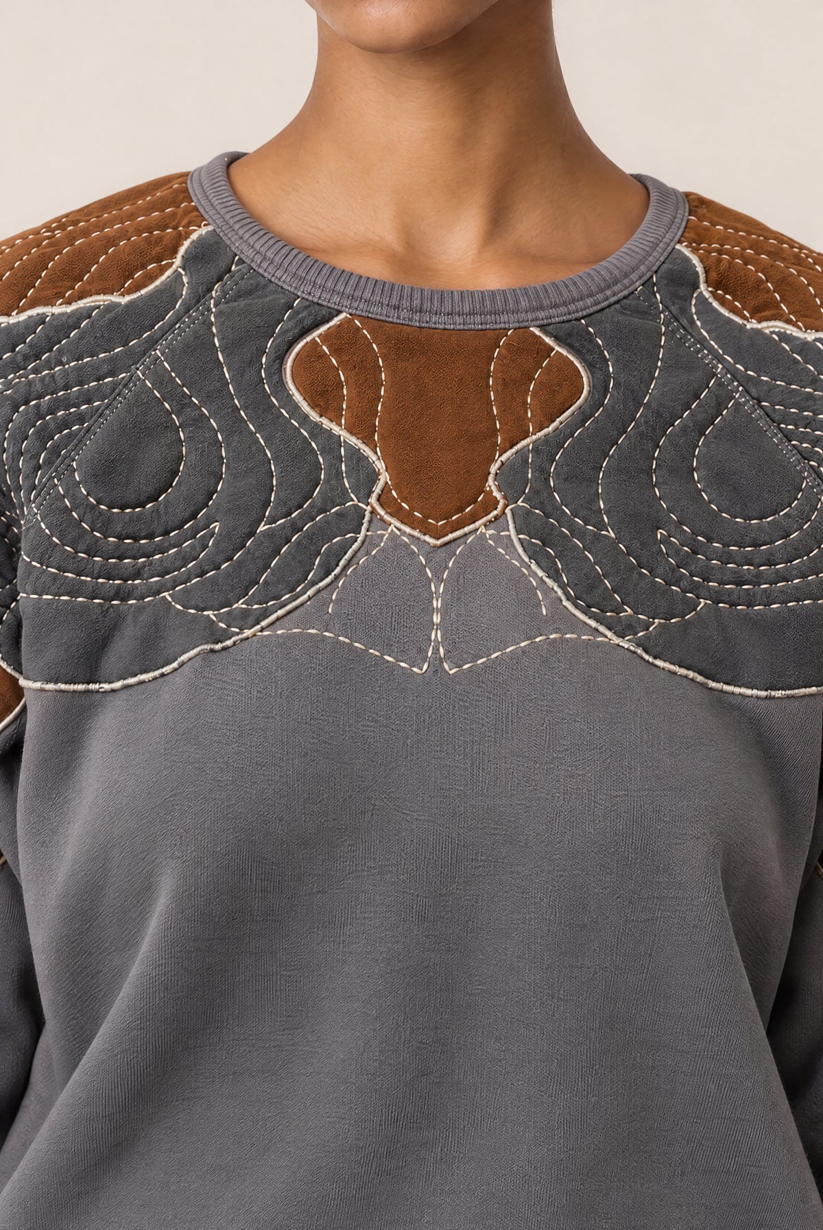 Leon & Harper | Organic Cotton Sweatshirt - Grey