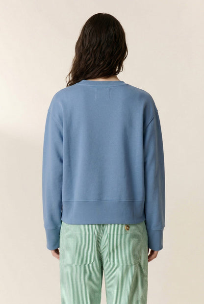 LEON & HARPER | Sweatshirt Sorbet Rain Sky - No Rain No Flowers