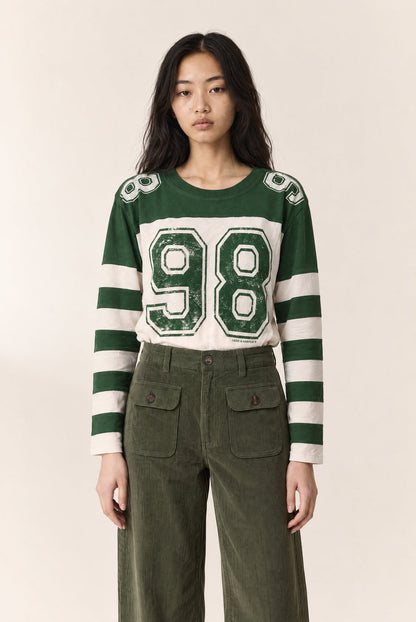 Leon & Harper | Taram Number Tee - Green