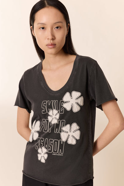 Unisex T-Shirt 100 Percent Cotton Jersey Knit Premium - Carbone