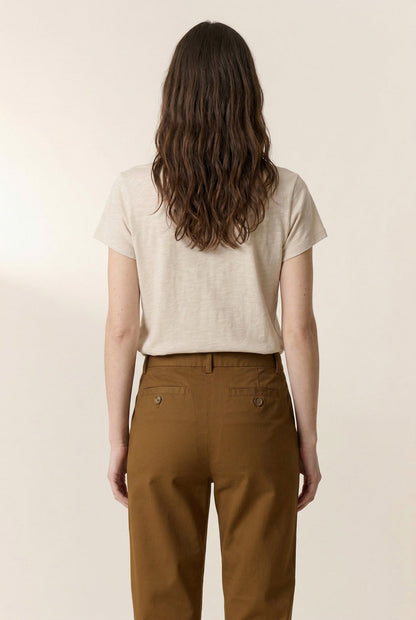 Leon & Harper | Tonton Pearl-Embellished T-Shirt - Chalk