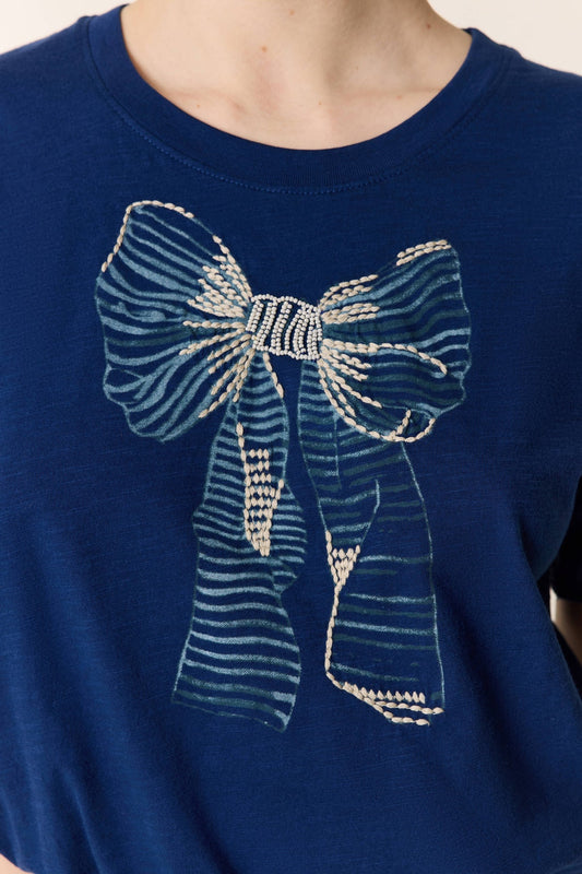 Unisex T-Shirt 100% Cotton Jersey Knit - Node Blue