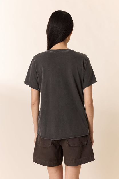 Leon & Harper | Toro Summer T-shirt - Beaded Heart Embroidery