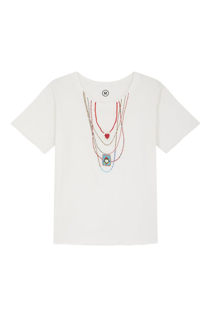 LEON & HARPER | Lightweight Organic Cotton Jersey Tee - Off-White