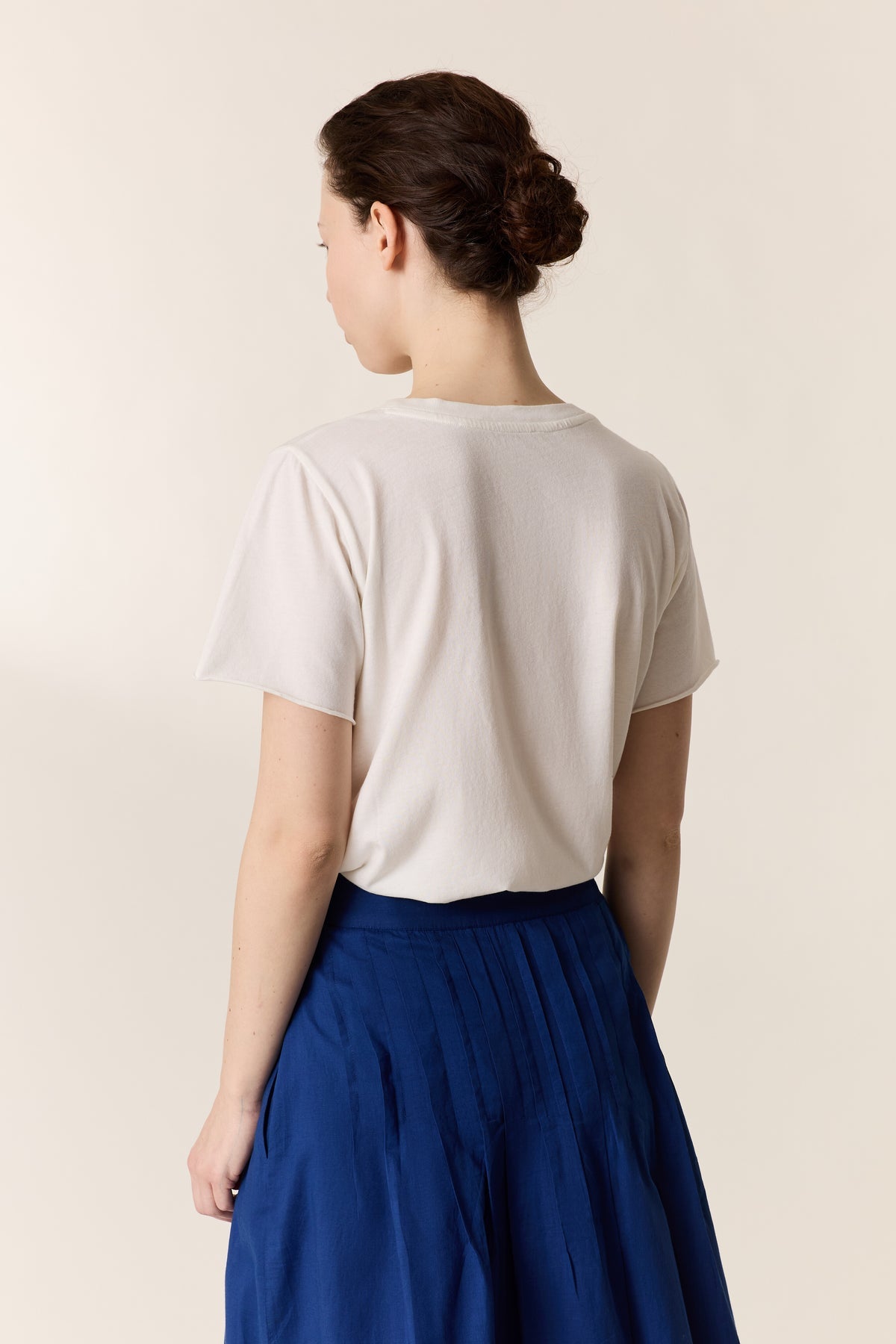 LEON & HARPER | Lightweight Organic Cotton Jersey Tee - Off-White
