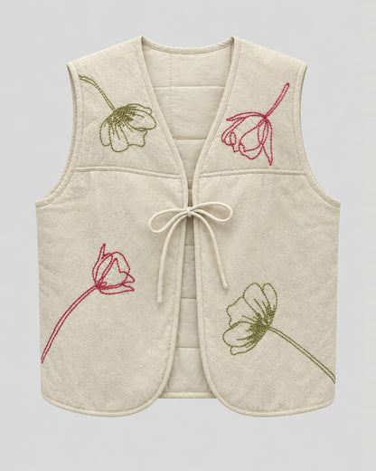 LES IMPATIENTES-737 EMBROIDERED VEST-OFF WHITE_01.jpg