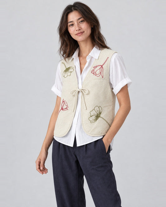 LES IMPATIENTES-737 EMBROIDERED VEST-OFF WHITE_03.jpg