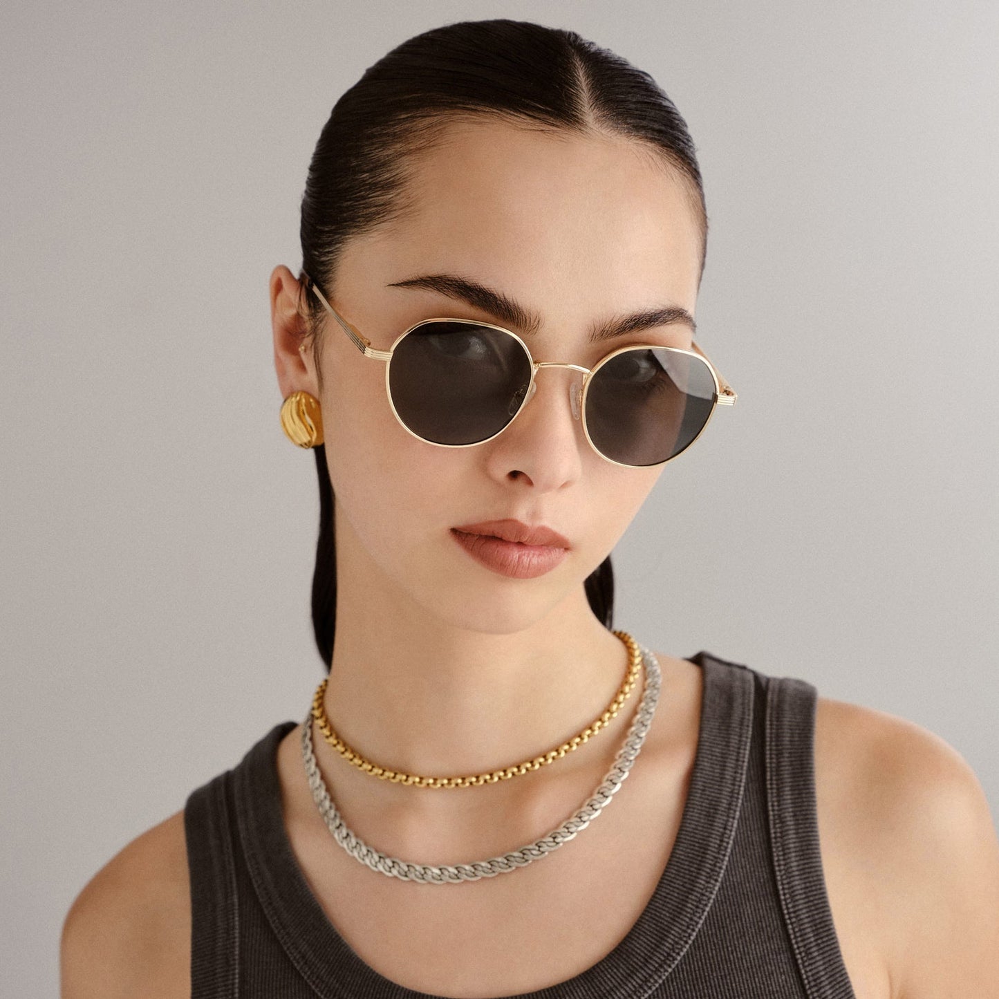 Sunglasses Odyssey 25 Odyssey 2552129 Gold-Khaki