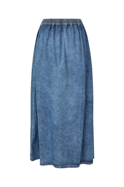 25420-2002 Deni Akanell Maxi Den Washed-Denim