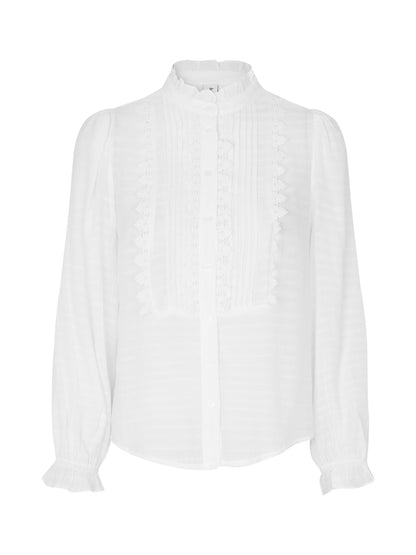 90062-1012 Shir Arielll Shirt Ls White