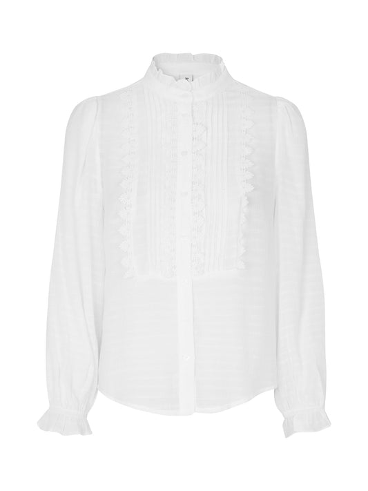 90062-1012 Shir Arielll Shirt Ls White