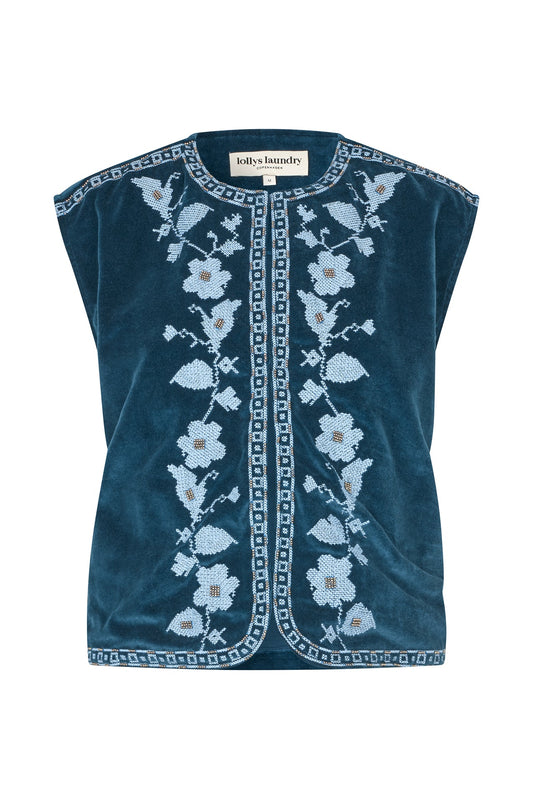 Gilet Binll Vest Sl Blue