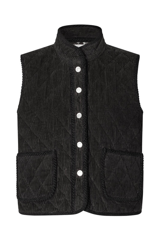25445-1059 Gile Cairoll Vest Dark-Mokka