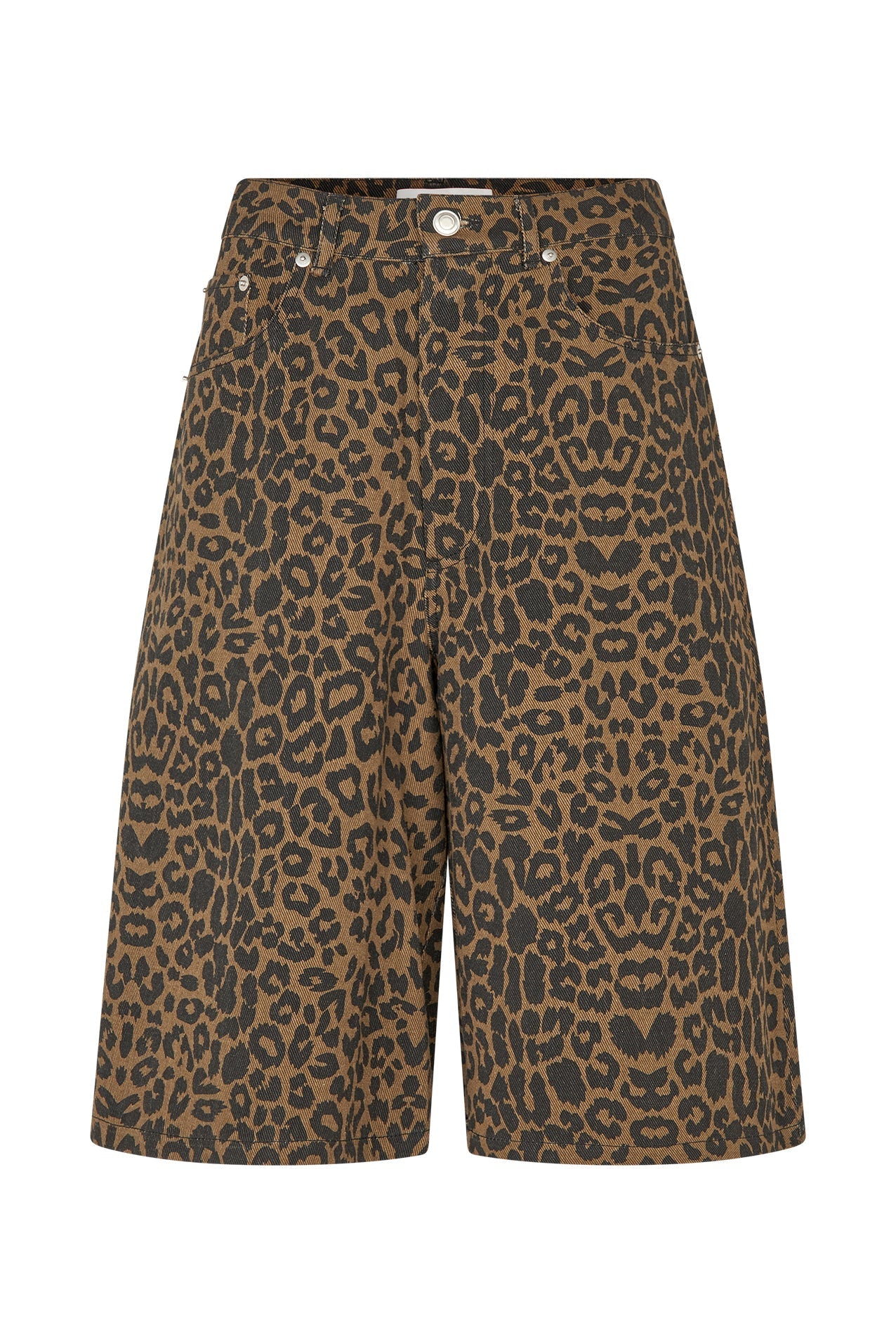 25461-2022 Shor Kall Shorts Leopard-Print