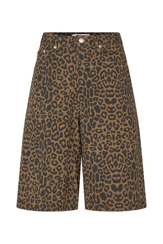 25461-2022 Shor Kall Shorts Leopard-Print