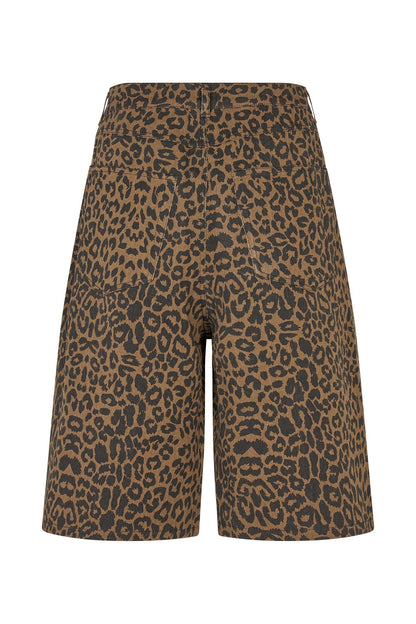 25461-2022 Shor Kall Shorts Leopard-Print