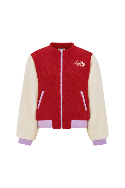 LOLLYS LAUNDRY-628 LUALL SHORT JKT-RED_01.jpg