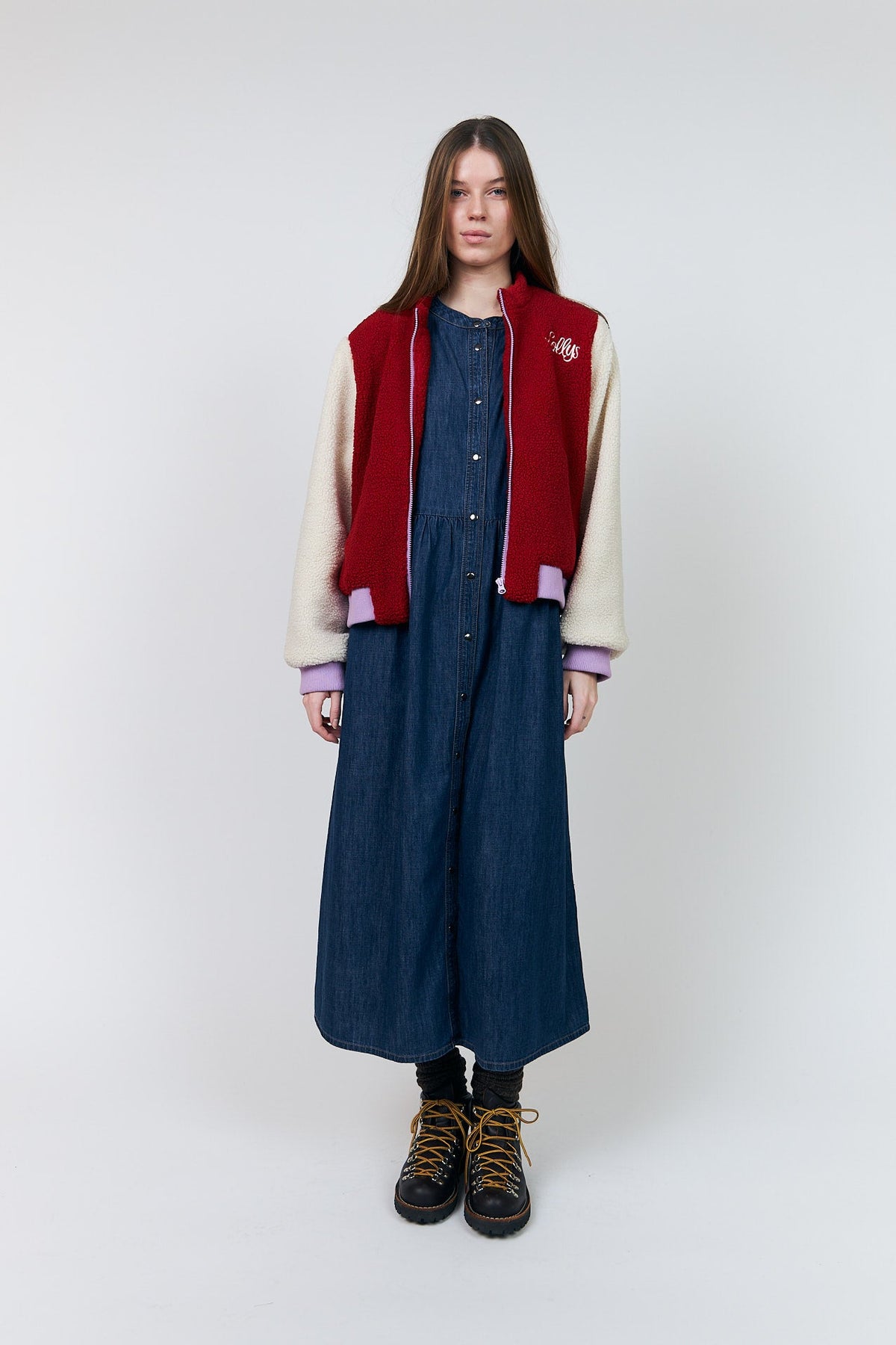 LOLLYS LAUNDRY-628 LUALL SHORT JKT-RED_03.jpg