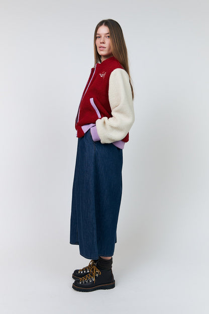 LOLLYS LAUNDRY-628 LUALL SHORT JKT-RED_05.jpg