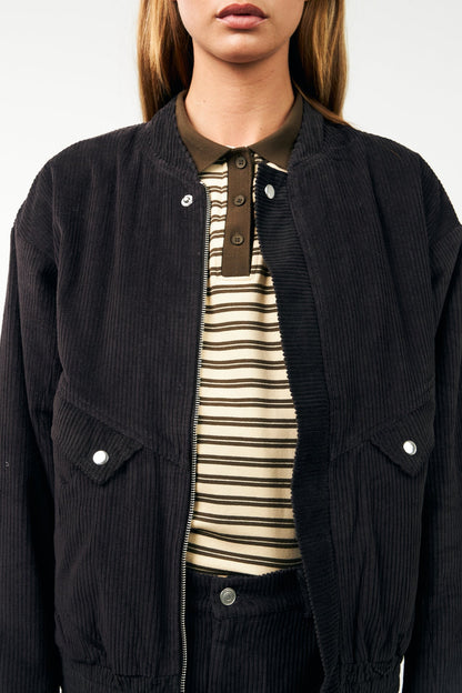 25499-1067 Tshi Mobyll Polo Ls Dark-Mokka