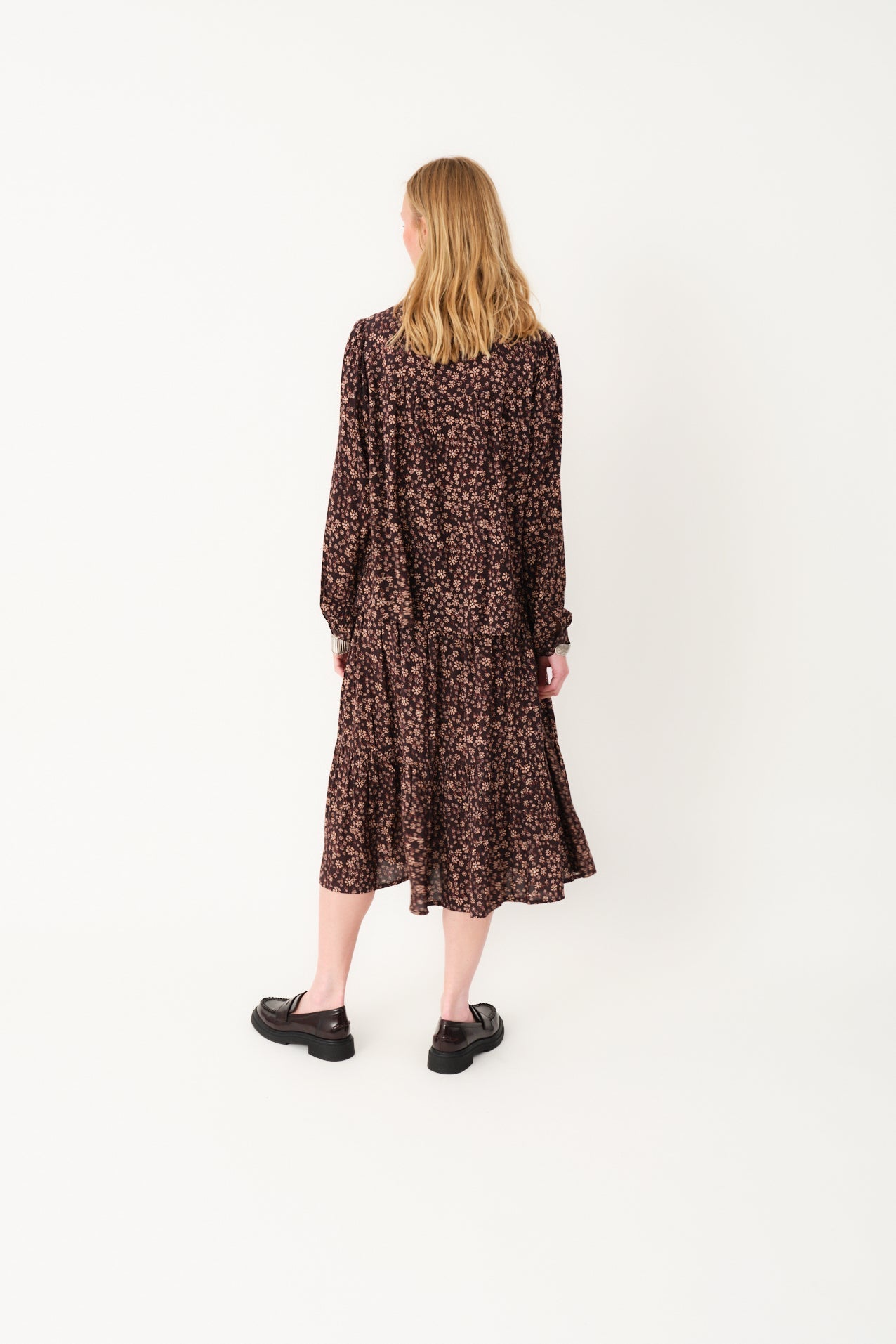 25444-2045 Skir Morningll Mid Fl Dark-Mokka