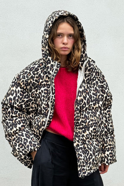 Jacket Shelbyll Jkt Leo Leopard-Print