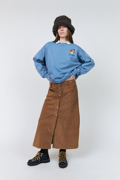 LOLLYS LAUNDRY-628 SYDNEYLL DOG SWEATSHIRT-BLUE MELANGE_04.jpg