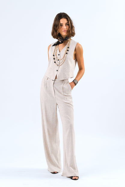 25150-2017 Pant Tylerll Pants Creme