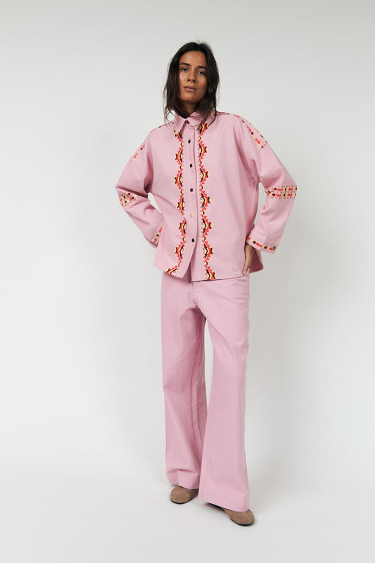 Shirt Veidall Overshi Pink