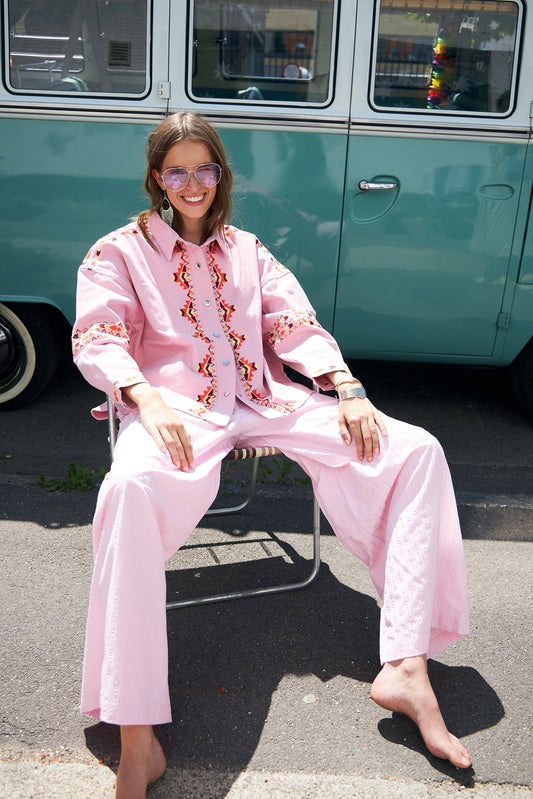 Shirt Veidall Overshi Pink