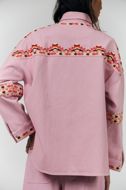 Shirt Veidall Overshi Pink