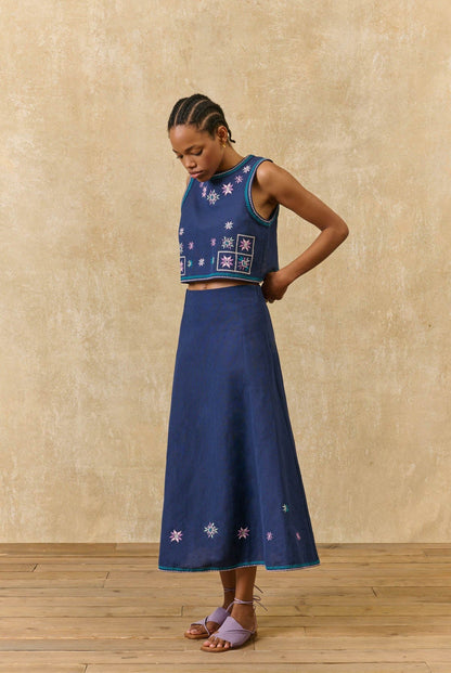 Skirt Dafne Midnight