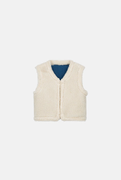 Gilet R0094 Figara Stone-Blue