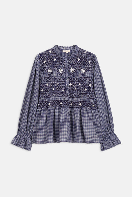 LOUISE MISHA-299 ILEANA-INDIGO COZY CHECKS_01.jpg