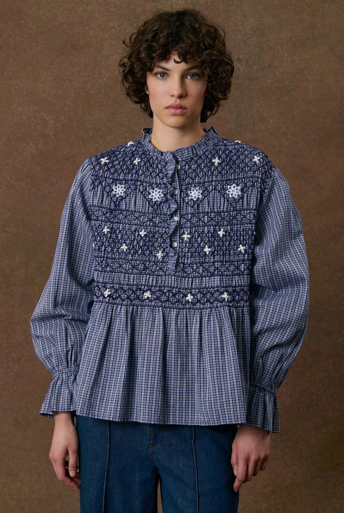 LOUISE MISHA-299 ILEANA-INDIGO COZY CHECKS_02.jpg