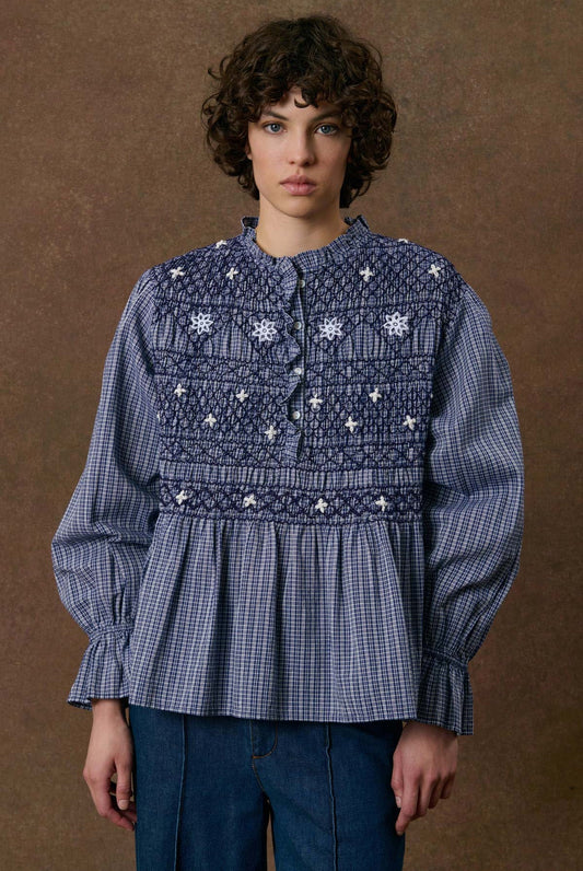 LOUISE MISHA-299 ILEANA-INDIGO COZY CHECKS_02.jpg